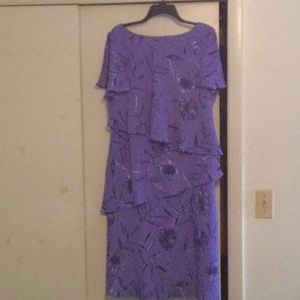 Purple dress worn once